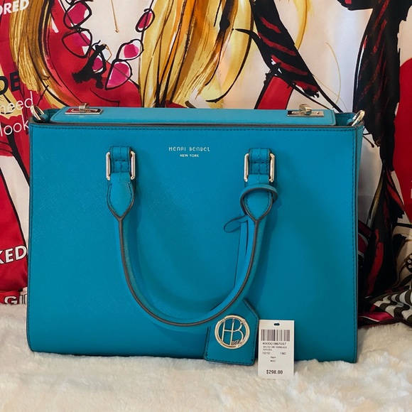 Henri Bendel West 57th Turnlock Satchel - Picture 2 of 11